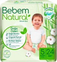 Photos - Nappies Bebem Natural 5 / 24 pcs 