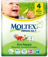 Photos - Nappies Moltex Nature 4 / 120 pcs 