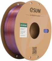 Photos - 3D Printing Material eSUN ePLA-Silk Mystic Copper Purple Green 1kg 1 kg  purple