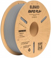 Photos - 3D Printing Material Elegoo Rapid PLA+ Grey 1kg 1 kg  gray