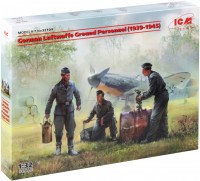 Model Building Kit ICM German Luftwaffe Ground Personnel (1939-1945) (1:32) 