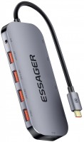 Card Reader / USB Hub Essager EHB11-FQ0G-Z 