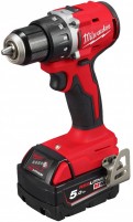 Photos - Drill / Screwdriver Milwaukee M18 BLDDRC-502C 