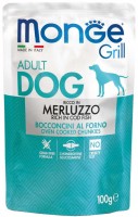 Photos - Dog Food Monge Grill Pouch Cod Fish 100 g 1