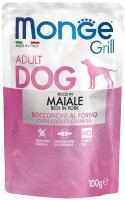 Photos - Dog Food Monge Grill Pouch Pork 100 g 1