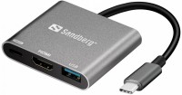 Card Reader / USB Hub Sandberg USB-C Mini Dock HDMI+USB 