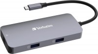 Card Reader / USB Hub Verbatim USB-C Pro Multiport Hub CMH-05 