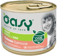 Photos - Dog Food OASY One Animal Protein Adult Small/Mini Salmon 200 g 1