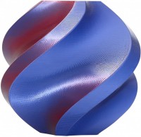 Photos - 3D Printing Material Bambu Lab PLA Silk Dual Color Midnight Blaze Blue-Red 1kg 1 kg  blue