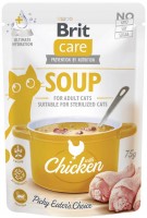 Photos - Cat Food Brit Care Soup Chicken 75 g 