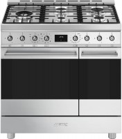 Photos - Cooker Smeg Classica C92GPX2 stainless steel