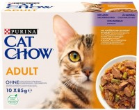 Photos - Cat Food Cat Chow Adult Lamb Pouch  10 pcs