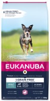 Dog Food Eukanuba Grain Free Adult S/XL Breed Duck 12 kg 