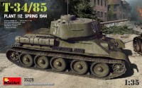 Model Building Kit MiniArt T-34/85 Plant 112. Spring 1944 (1:35) 