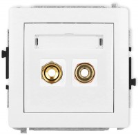 Photos - Socket Karlik Deco DGG-4 white