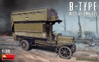 Model Building Kit MiniArt B-Type Military Omnibus (1:35) 