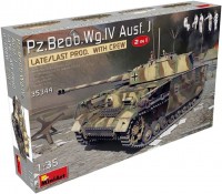 Model Building Kit MiniArt Pz. Beob. Wg.IV Ausf J Late/Last Prod 2 in 1 with Crew (1:35) 
