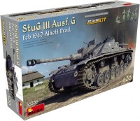 Model Building Kit MiniArt StuG III Ausf G Feb 1943 Alkett Prod Interior Kit (1:35) 