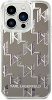 Case Karl Lagerfeld Liquid Glitter Monogram for iPhone 14 Pro Max 