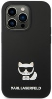 Photos - Case Karl Lagerfeld Silicone Choupette Body for iPhone 14 Pro 