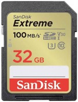 Photos - Memory Card SanDisk Extreme Plus SD UHS-I U3 Class 10 32 GB