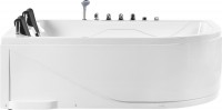 Bathtub Beliani Calama 180x120 cm hydromassage