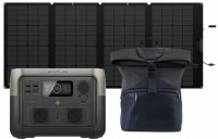 Photos - Portable Power Station EcoFlow RIVER 2 Max + SP160W + BAG 