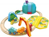 Photos - Car Track / Train Track Hape Dinosaur Train Bucket Set E3828 