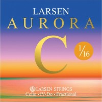 Strings Larsen Aurora Cello C String 1/16 Size Medium 