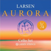 Strings Larsen Aurora Cello String Set 3/4 Size Medium 