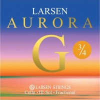 Strings Larsen Aurora Cello G String 3/4 Size Medium 