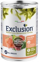 Photos - Dog Food Exclusion Adult All Breed Salmon 400 g 1