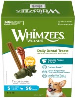 Dog Food Whimzees Dental Treasts Variety Value S 840 g 56