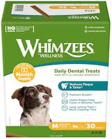 Dog Food Whimzees Dental Treasts Monthly Stix M 900 g 30