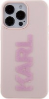 Case Karl Lagerfeld 3D Rubber Glitter Logo for iPhone 15 Pro 