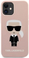 Photos - Case Karl Lagerfeld Silicone Ikonik for iPhone 12 Mini 