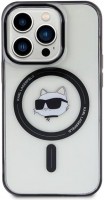 Case Karl Lagerfeld IML Choupette`s Head MagSafe for iPhone 15 Pro Max 
