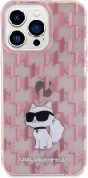 Case Karl Lagerfeld Monogram Choupette for iPhone 15 Pro 