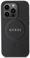 Photos - Case GUESS Saffiano MagSafe for iPhone 14 Pro 