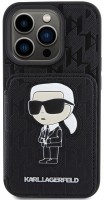 Case Karl Lagerfeld Cardslots Stand for iPhone 15 Pro 