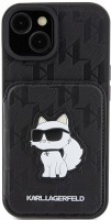 Case Karl Lagerfeld Cardslots Stand for iPhone 15 