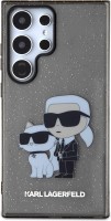 Photos - Case Karl Lagerfeld Glitter Karl's and Choupette for Galaxy S24 Ultra 