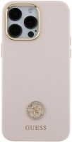 Case GUESS Silicone Logo Strass for iPhone 15 Pro Max 