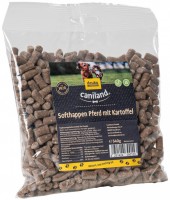 Photos - Dog Food Caniland Soft Pieces Horse Meat 540 g 