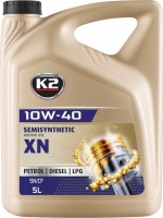 Engine Oil K2 Motor Oil 10W-40 XN 5 L