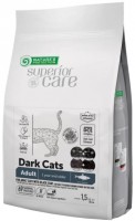 Photos - Cat Food Natures Protection Adult Dark Cats Herring 1.5 kg 