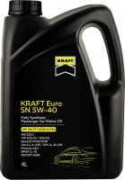 Photos - Engine Oil Kraft Euro SN 5W-40 4 L