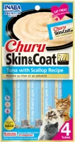 Photos - Cat Food INABA Churu Skin/Coat Tuna/Scallop 56 g 