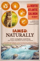 Photos - Cat Food IAMS Naturally Adult North Atlantic Salmon/Rice 85 g 