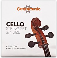 Photos - Strings Gear4music Cello String Set 3/4 Size 